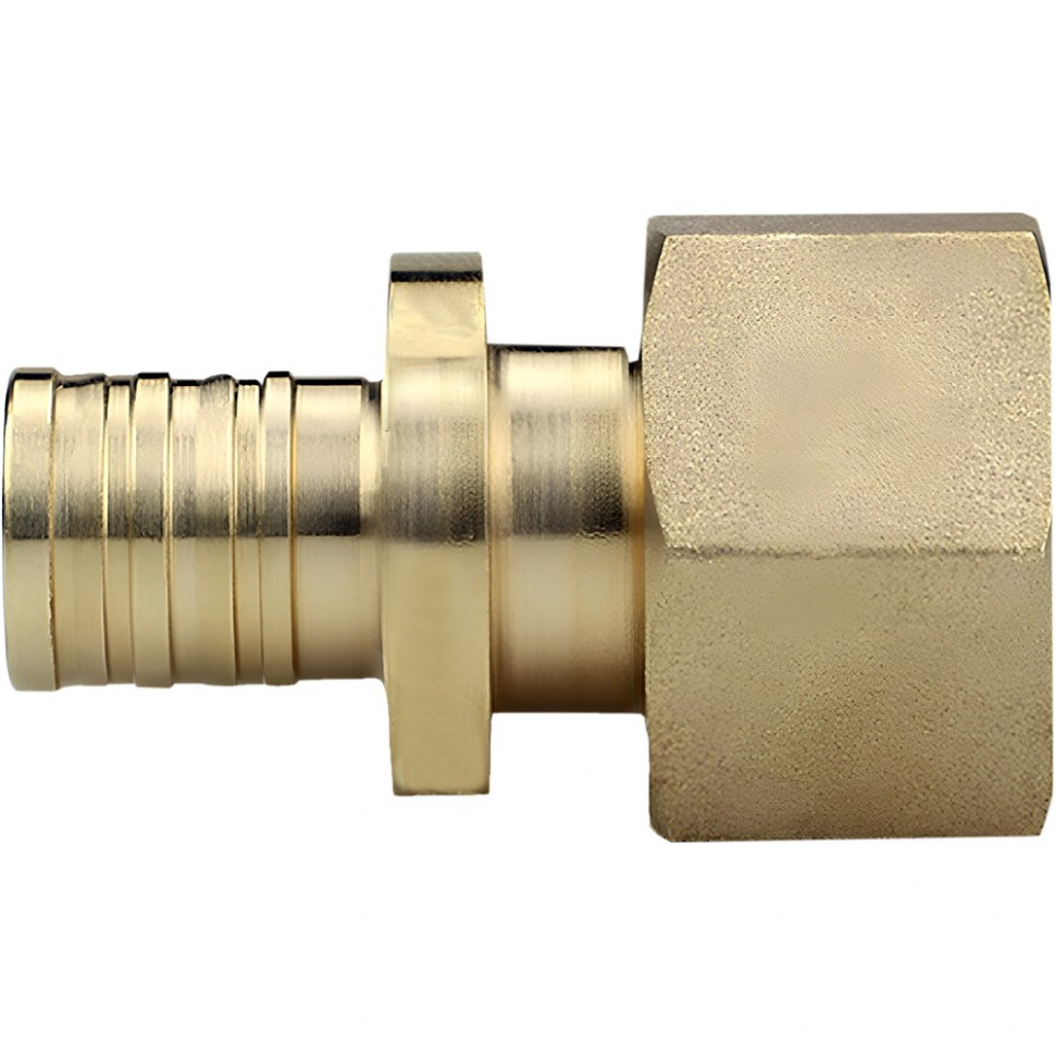 Муфта VARMEGA Slide-fit переходная (переходник) с ВН резьбой, 32х1quot;, латунная, аксиальная, VM51319
