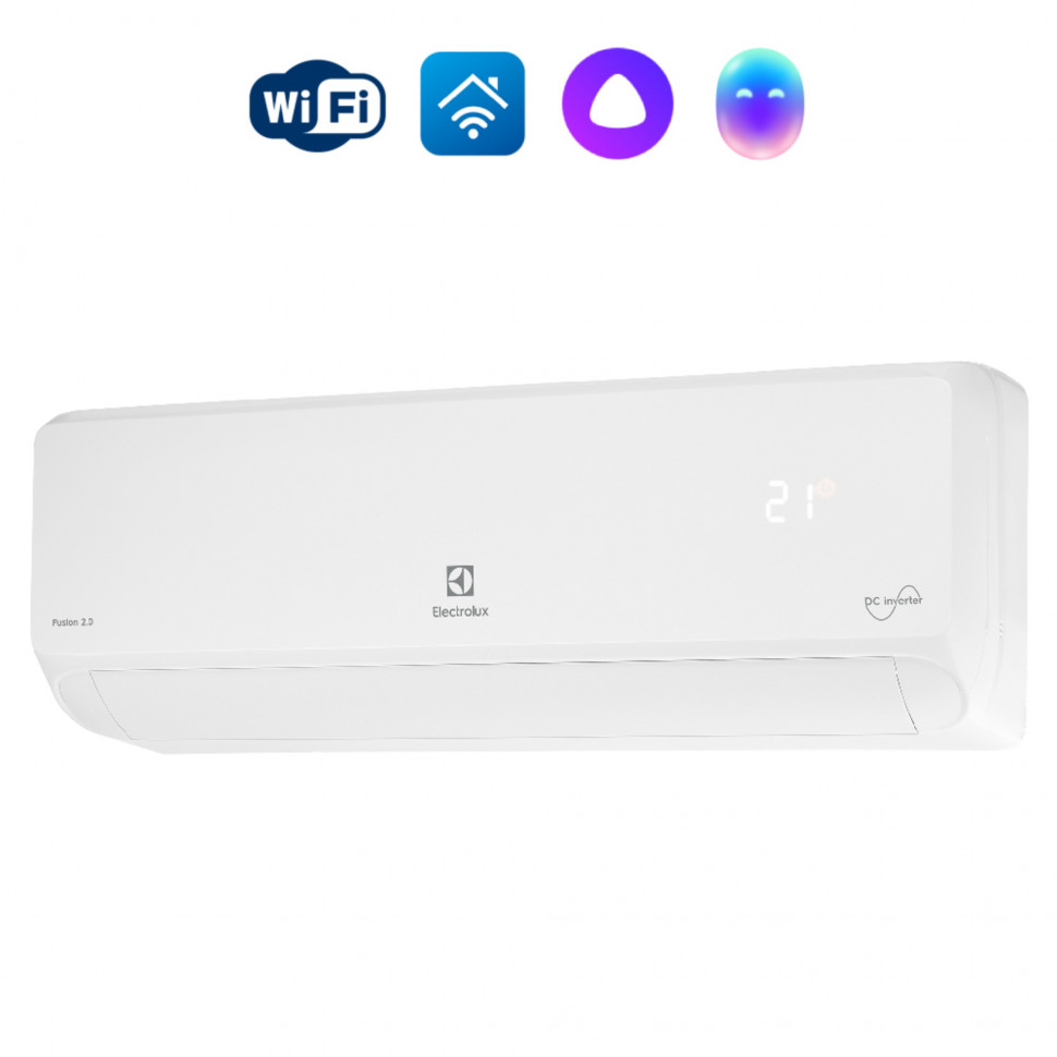 Сплит-система инверторного типа Electrolux Fusion 2.0 Super DC Inverter EACS/I-09HF2/N8 комплект