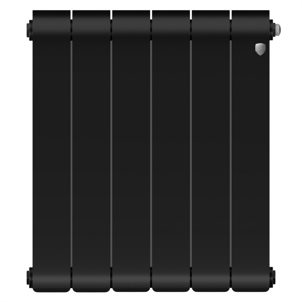 Радиатор биметаллический Royal Thermo Infinity 500 Noir Sable - 6 секц.