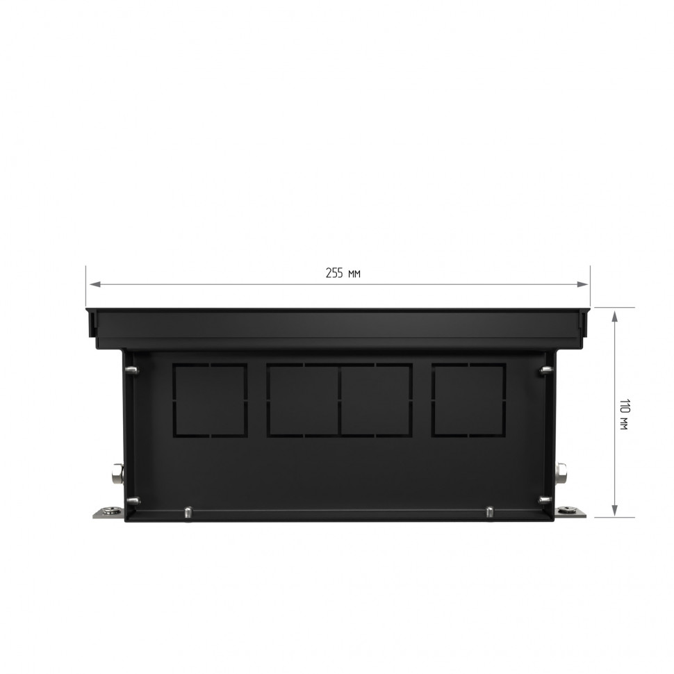 Конвектор внутрипольный Royal Thermo ATRIUM TURBO-110/250/2800-DG-U-LB