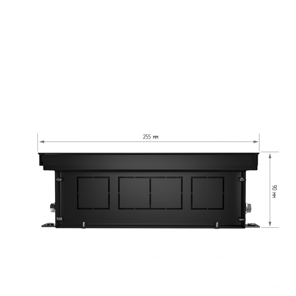 Конвектор внутрипольный Royal Thermo ATRIUM TURBO-90/250/2300-DG-U-LB