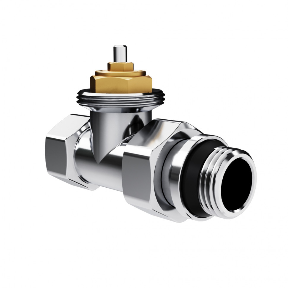 Набор термостатический прямой Royal Thermo Design 1/2quot;М30х1,5 (Хром)
