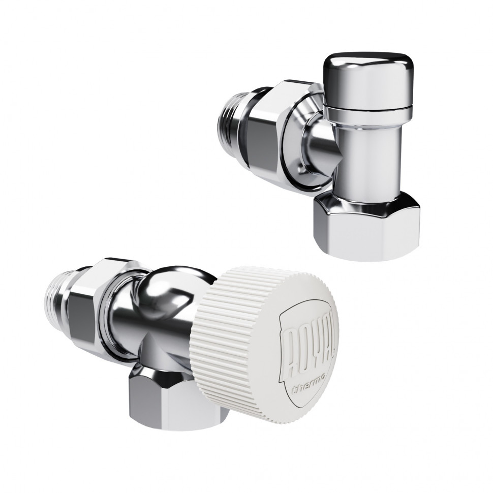 Набор термостатический осевой Royal Thermo Design 1/2quot;М30х1,5 (Хром)