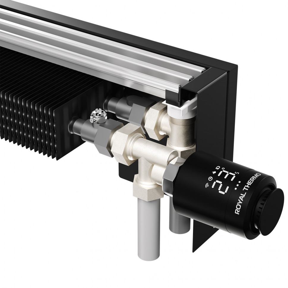 Конвектор напольный Royal Thermo STEP-130/130/1000-2-N-WT-LG-NA
