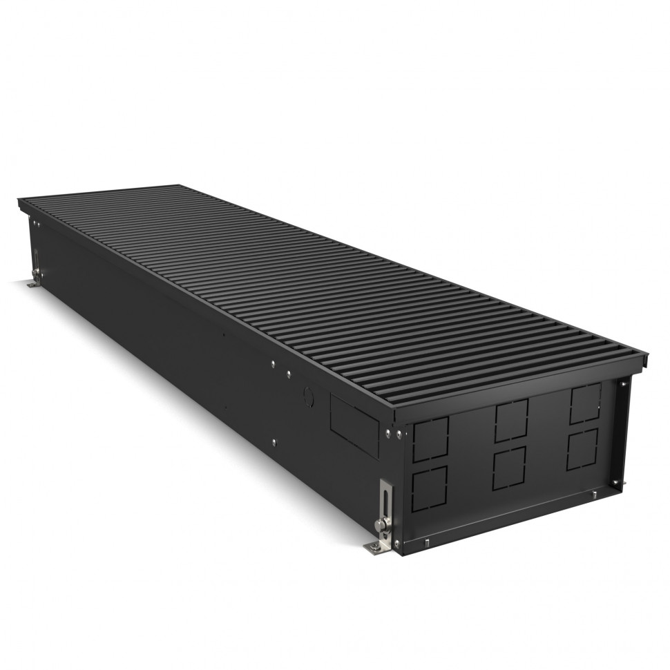 Конвектор внутрипольный Royal Thermo ATRIUM TURBO-150/300/2100-DG-U-BL