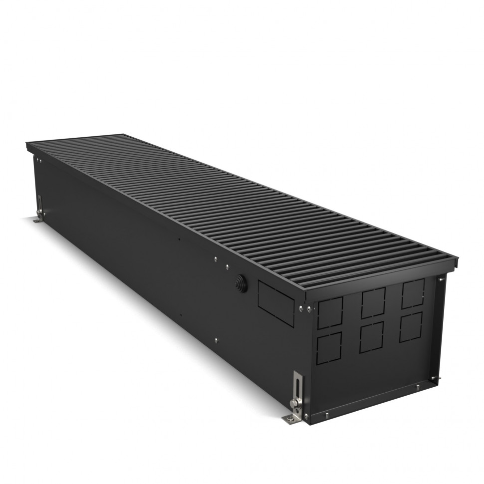 Конвектор внутрипольный Royal Thermo ATRIUM TURBO-190/250/2500-DG-U-BL